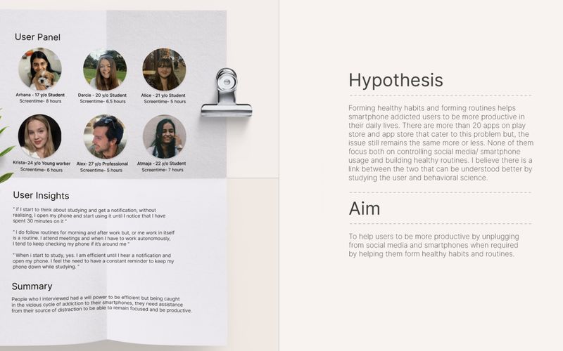 Google Wellbeing concept screens